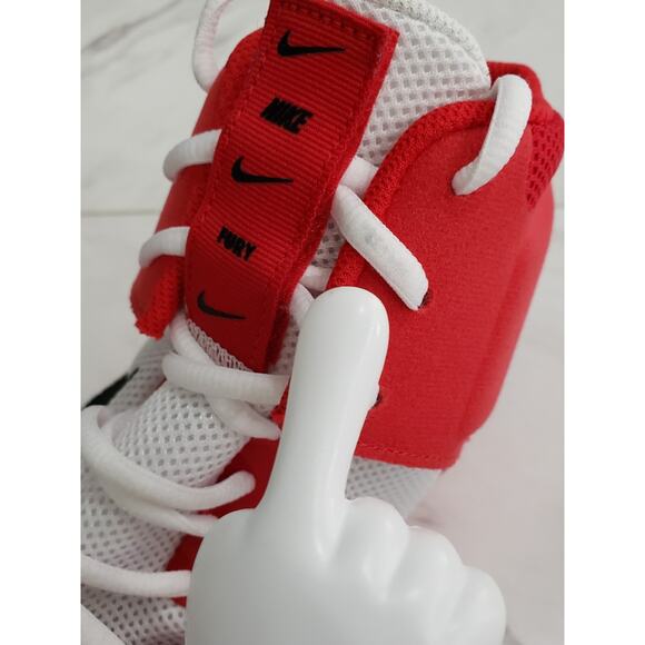 Nike Fury‎ Combat Red White Black Wrestling Shoes boxing Mens AO2416-601 Size 15 main image 6